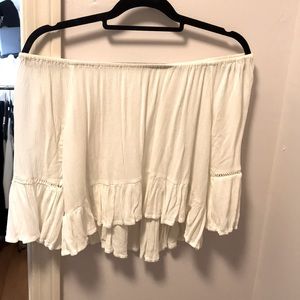 Off the shoulder top!